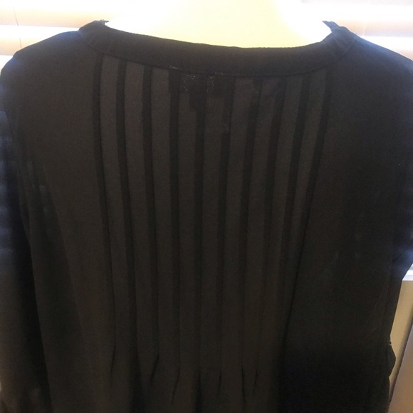 Zenobia Plus size Sheer Blouse - Picture 4 of 5